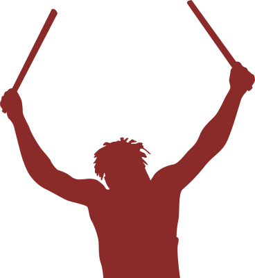 Silhouette d'eric zongo dessiné par KezaCréation